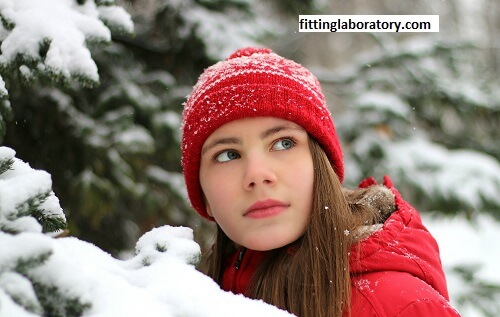 Red Fitted Hat